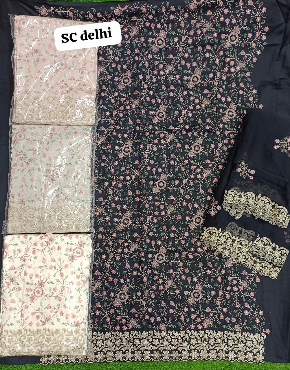 Non Catalogue Cotton Suits ( Rate : 1375/- Per Pcs , Design : 4 Colour Set ) 